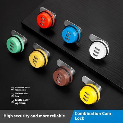 1 Piece 20Mm Zinc Alloy Password Locks Combination Cabinet Lock Security Home Automation Cam Lock For Mailbox Cabinet Door