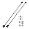 Motoforti Universal Lift Support Strut Gas Spring 17"/430mm 40lb/180N/18kg Silver Tone for Car Lid, Boat Hatch, Roof, Window Lid, and Underbed Lifting