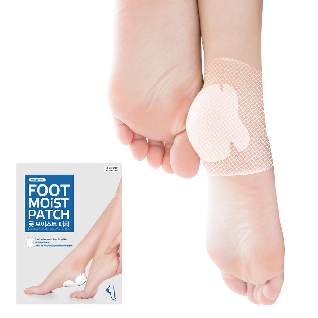 Sleeping Heel Care Sheet Exfoliating Patch Moisturizing and exfoliating care at the same time Rough heels Foot care Gel sheet Hidden foot care Fixed