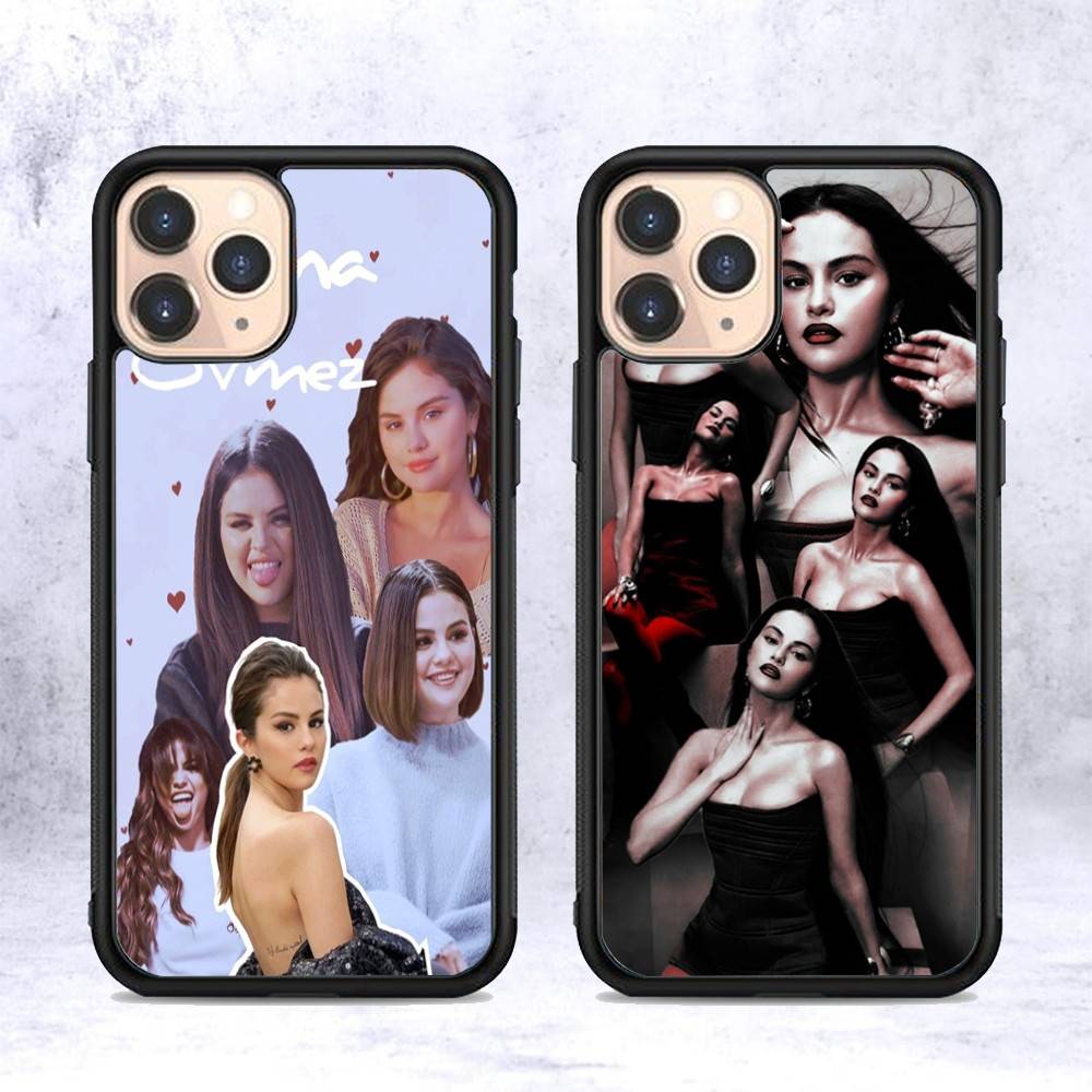 Selena Singer Gomez For IPhone 17 16 Pro Max Air 15 14 13 12 Mini Plus 11 Hard PC+TPU Phone Back Cover