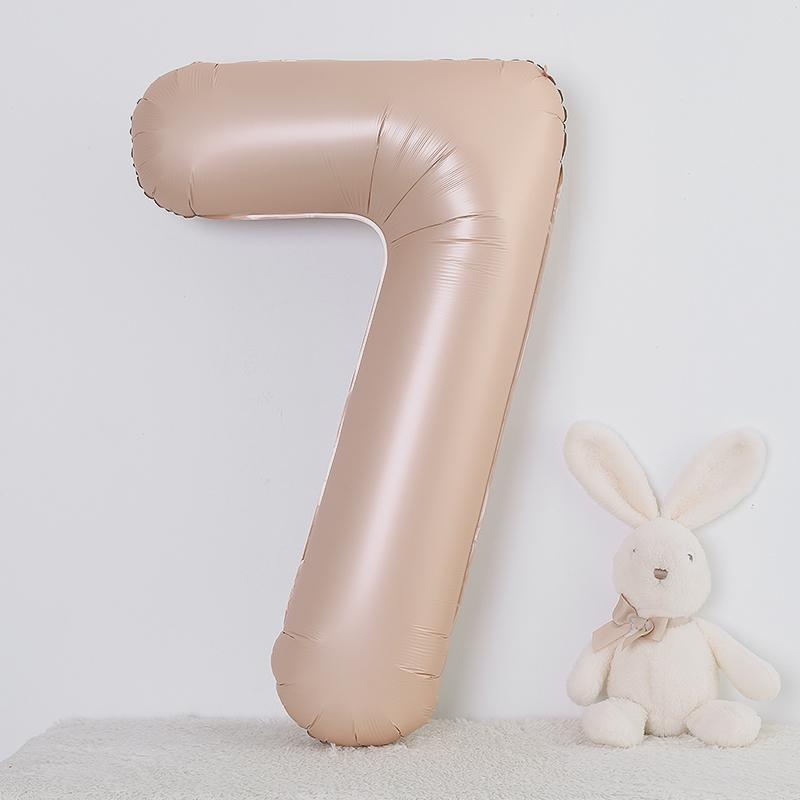 Children's 1st Birthday Number Balloons for Party Decorations and Photo Props.