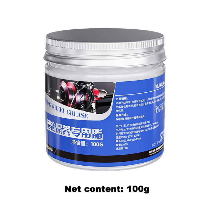 100g Ulei Mulineta Pescuit Marin Unsoare Mulineta Pescuit cu Prevenire Rugină Lubrifiant Mulineta Pescuit Rezistent la Temperaturi Extreme