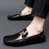 Fashion All-match Leather Men Loafers Classic Men Shoes for Wedding 2024 New Mens Slip on Casual Shoes Lightweight Men's Dress Shoes