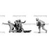 ICM 1/35 WWII German Mortar GrW 34 with Crew, Plastic Model Kit 35715