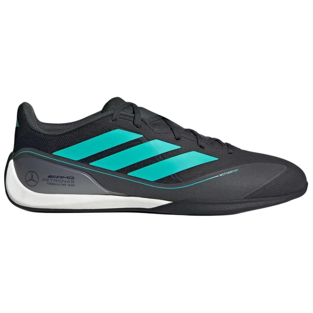 adidas Feroza Base Mercedes-AMG Petronas Formula One Team Unisex Sneakers Core-Black Semi-Mint-Rush Iron-Metallic JQ3273