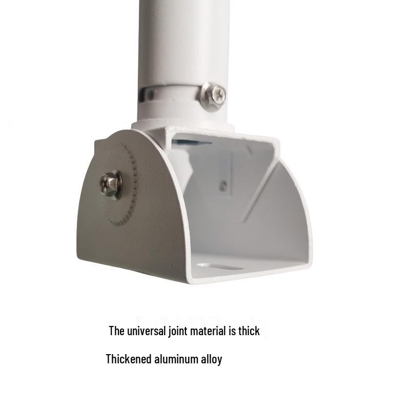 Universal L-Shaped Aluminum Alloy Surveillance Camera Bracket with Gooseneck Wall Mount for Bolt-Action Cameras