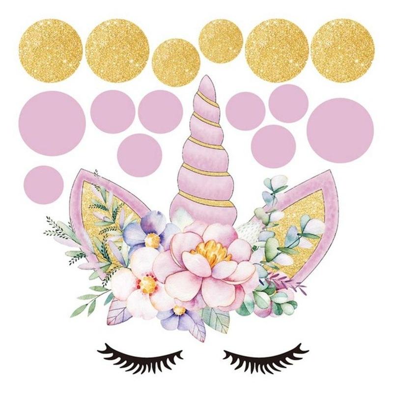 Colorful Flower Animal Star Wall Sticker 3D Art Decal DIY Sticker Child Room Nursery Wall Decoration