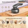 Pellet Electric Remover Lint Rechargeable Fabric Shaver Digital Display Portable Remover Clothes Fluff Hair Balls Shaver