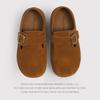 Distribution - Vintage Birkenstocks Women'S Belt Buckle Baotou Half-Drag Lazy One Pedal Thick-Soled Versatile British