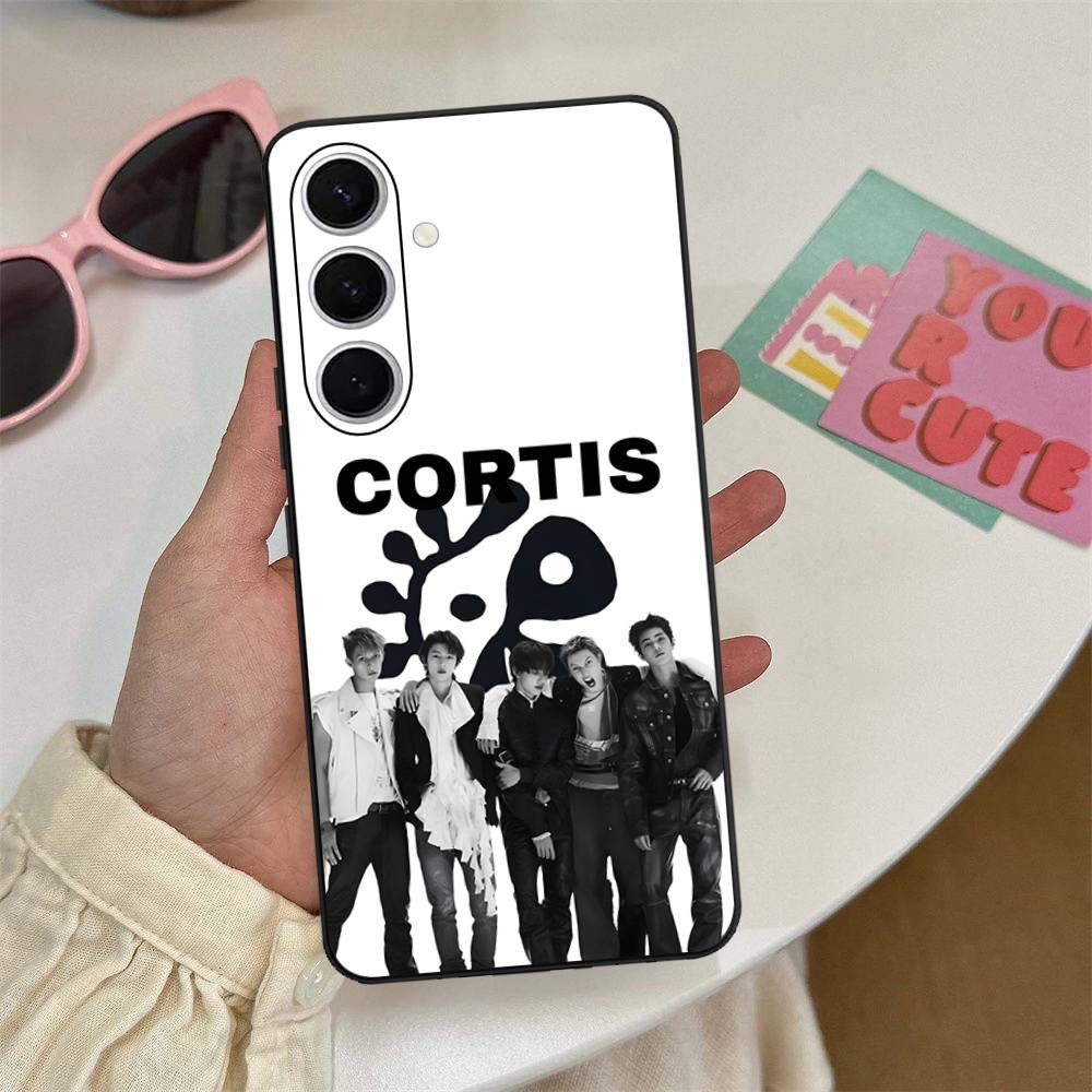 Hot Kpop C-CORTIS Phone Case For Samsung S 24 Fe 25 Ultra Plus 20 Lite 21 30 22 23 24 22 Ultra 5G Fundas