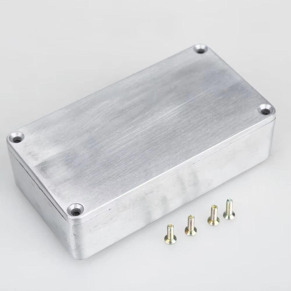 Aluminum Aluminum Stomp Box with Screws Guitar Effect Cases  Musical Instrument