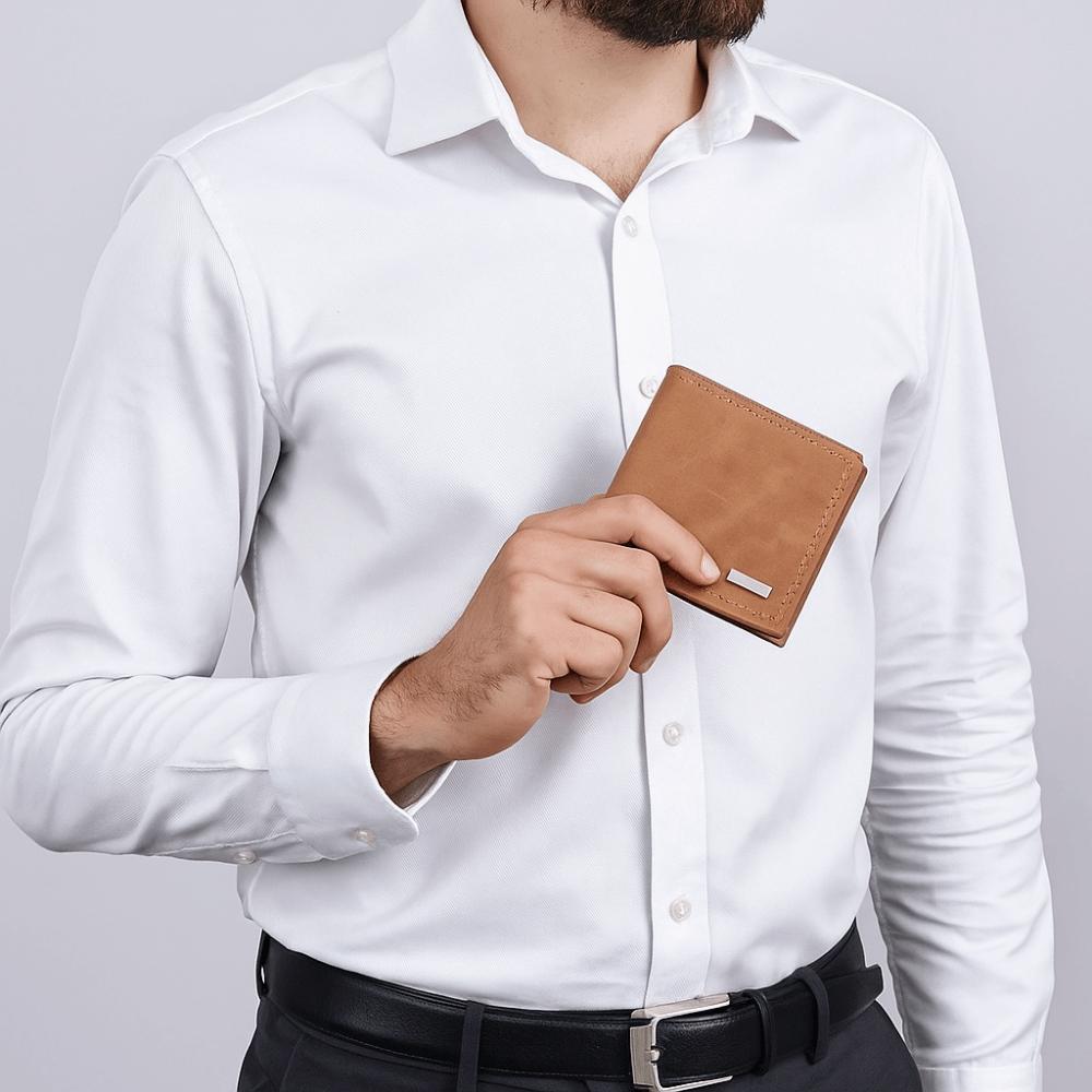 Large Capacity Short Card Bag Multi-functional Business Wallet Men's Wallet Travel Essentials