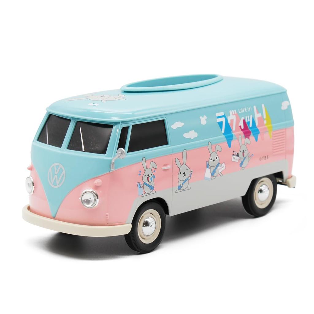 Playroom Deco Tissue Case T1 Bath Rappy with Cup Holder Pink ABS Resin CAMSHOP.JP