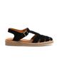 Allclassic Alc7001 Fisherman Sandals_Black Suede