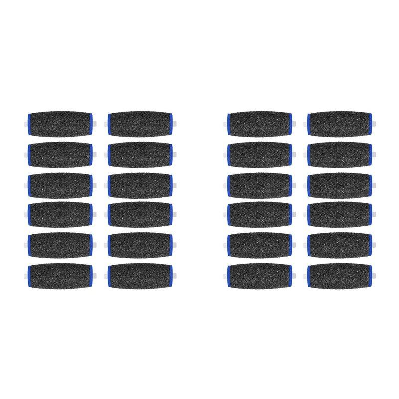 

24 Pack Extra Coarse Replacement Roller For Amope Pedi,Replacement Head Refills Compatible With Amope Pedi Refills