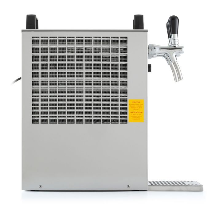 Tireuse a biere vec pompe à membrane - Stream 50/K machine a biere, pompe a biere 2 lignes, 50 l/h, triangulaire, Coupleur -Köpi