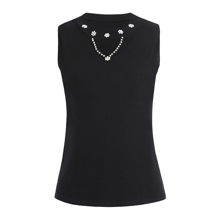 WTEMPO Women Large Size Loose Ice Silk Camisole Vests Solid Color Sleeveless Casual Versatile Large Size Tops Undersuit