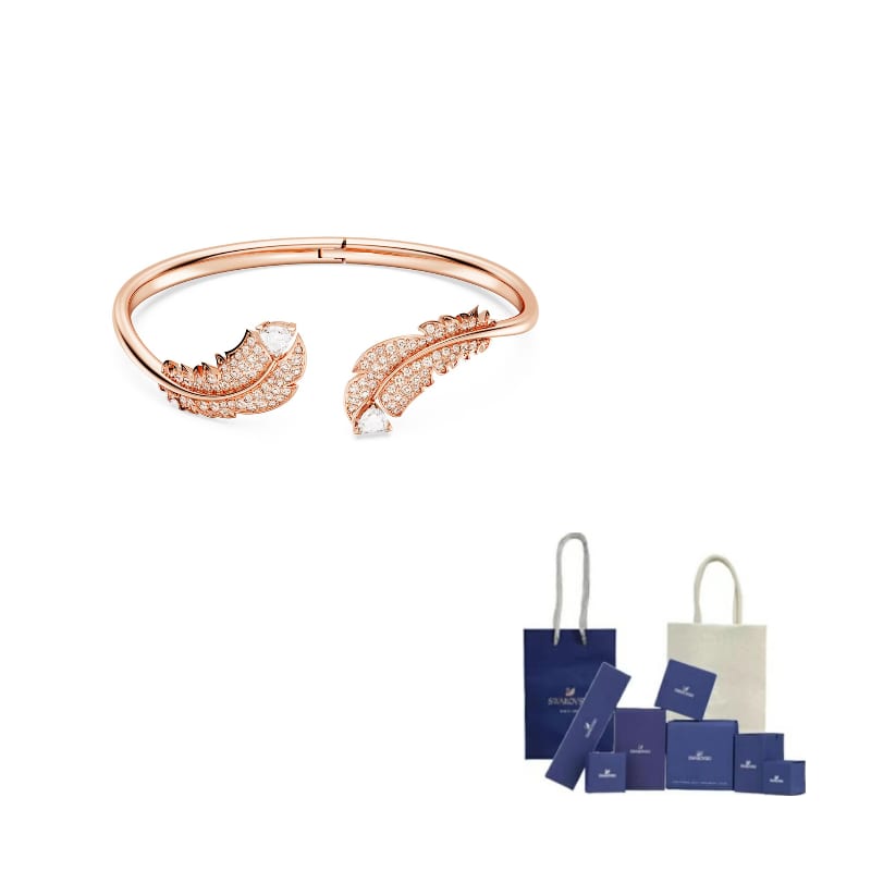 Swarovski Idyllia Rose Gold plated Bangles