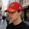 Adjustable Baseball Cap With Embroidered Lettering For Adults Breathable Polyester Fabric Unisex Design