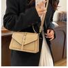 Women Minimalist Casual Small Square Crossbody Shoulder Bag For Daily Commuting