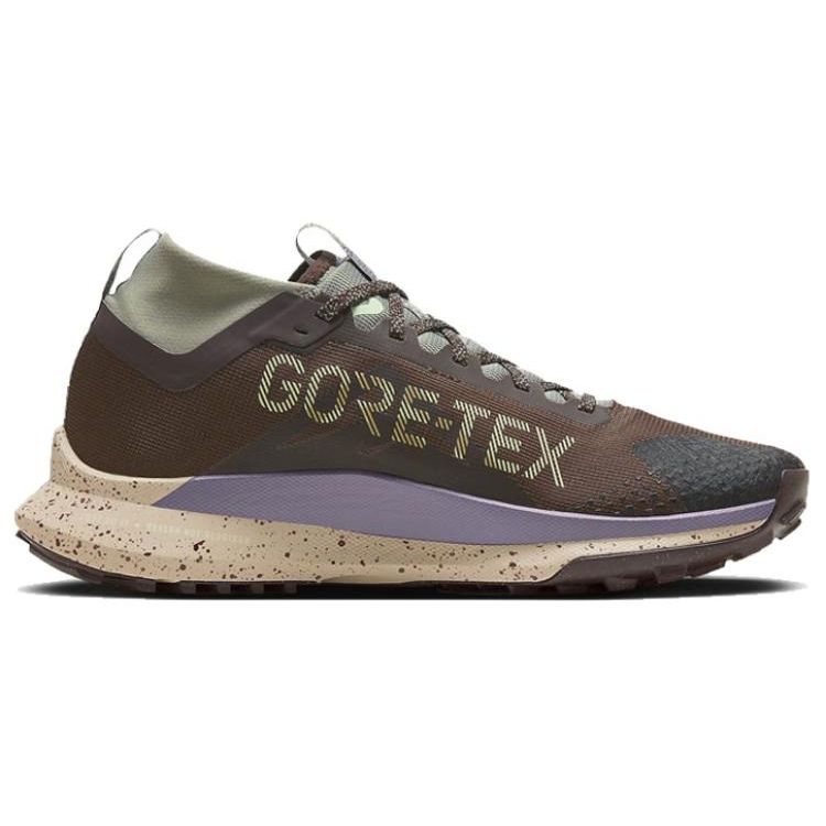 Nike React Pegasus Trail 4 GORE-TEX Earth Dark Stucco Men Sneakers Brown Sanddrift HF5707-201
