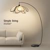 Retro Flower Floor Lamp Japanese Style Living Room Bedroom Fishing Light Modern Luxury Creative Home Decoration Accessories