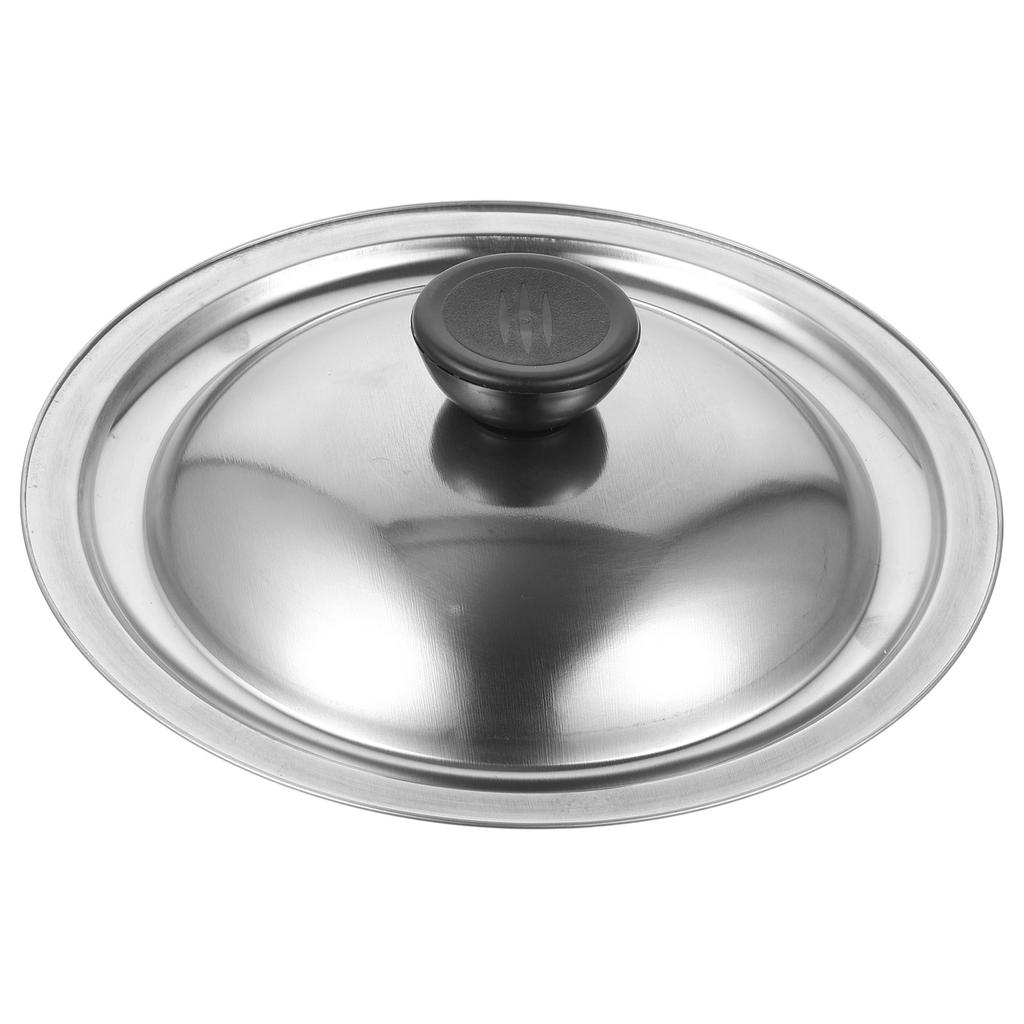 Taste Cup Lid Frying Pan Metal Seasoning Pot Cover Oil Universal for Stainless Steel Lids Cooker