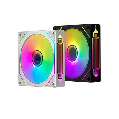 Prism 4Pro ARGB Chassis Cooling Fan Set 12CM Mystic Light Sync 5V 3-Pin Computer Case Fans Dual Pack RGB Cooling Fans