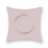 Rose Gold Abstract Printing Throw Pillow Cover Living Room Sofa Office Car Seat Lumbar Cushion   Home Decoration