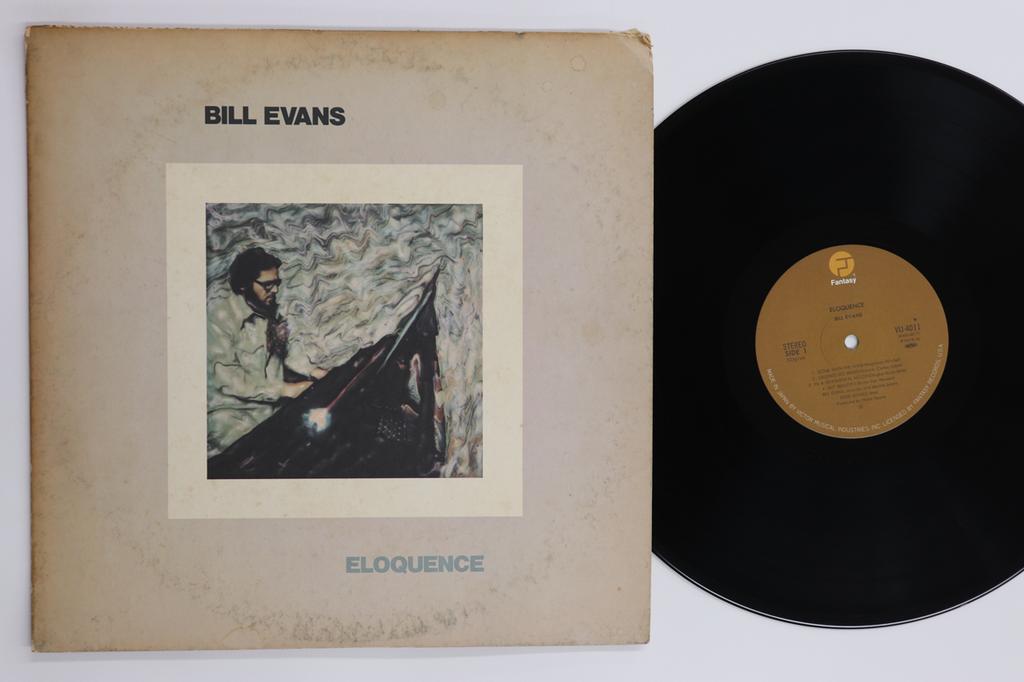 LP Record BILL EVANS - Eloquence VIJ4011 FANTASY 1982 Japan Jazz Used