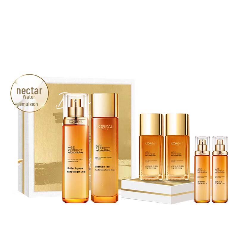 L Oréal Golden Age Мед Маточное молочко Набор из 6 средств по уходу за кожей