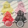 Tissu Fin Maille Vêtements pour Chien Séchage Rapide Protection UV Prévention Moustiques Sweat à Capuche Style Pull Chiot Protection Solaire Chemise