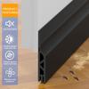 Noise Reduction Weather Stripping Insect Prevention Door Bottom Sealing Strip Blocker  Dorm