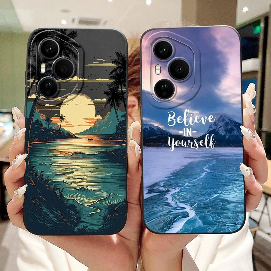 Fashion Painting Phone Case For Honor 400 Pro Honor400 Soft Silicone Shockproof Cover For Honor 400 400Pro 5G Cases Bumpers
