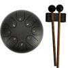 8 Notes 6 Inches Tongue Tank Panda Drum Steel Percussion with Bag and Mallets for Adult Kids Beginner Pros