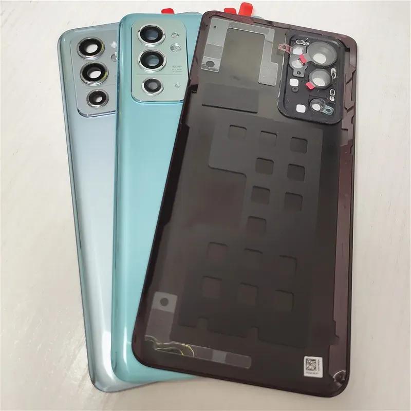 Glas-Rückseite für OnePlus 9RT 5G Akkuabdeckung Gehäusegehäuse-Ersatz mit Kameralinse