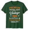 Vintage 1985 Original Parts Mostly 41st Birthday Unisexs TShirt Unisexs Graphic Tee