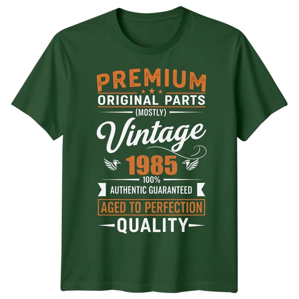 Vintage 1985 Original Parts Mostly 41st Birthday Unisexs TShirt Unisexs Graphic Tee