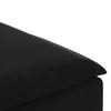 Modular Sofa Footstool Module Black 100x100x48 Cm