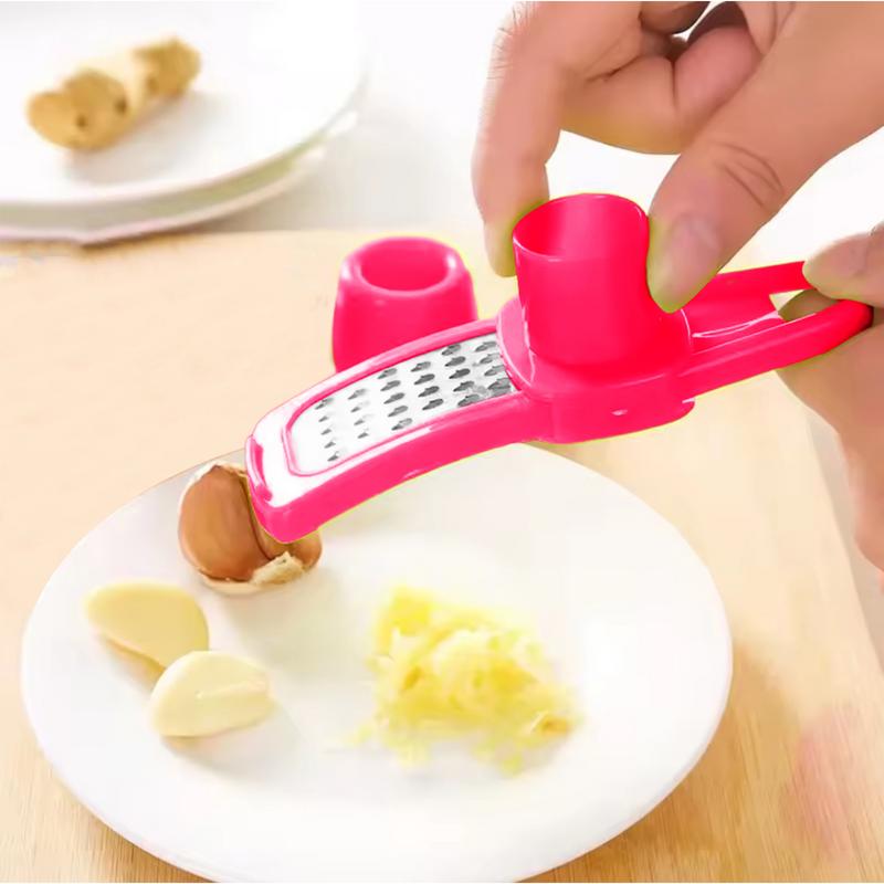 1pcs Garlic Press Crusher Manual Mincer Chopping Tool Home Garlic Masher Kitchen Ginger Garlic Grinding Grater Kitchen tools
