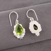 Peridot Gemstone Earrings925 Stamped Silver Handmade Jewelry Gift For Girlfriend EE-163-14