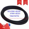 Toyota Highlander ASU40 Tailgate Sealing Strip (Part No. 67881-0E030/0E031)