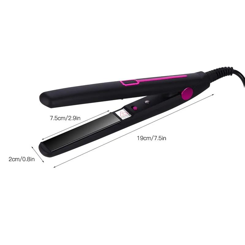Professional Hair Straightener Negative Ion Care Hair Style Tools Fast Heating Hair Iron Curler 2 In 1 Hairdressing Appliance