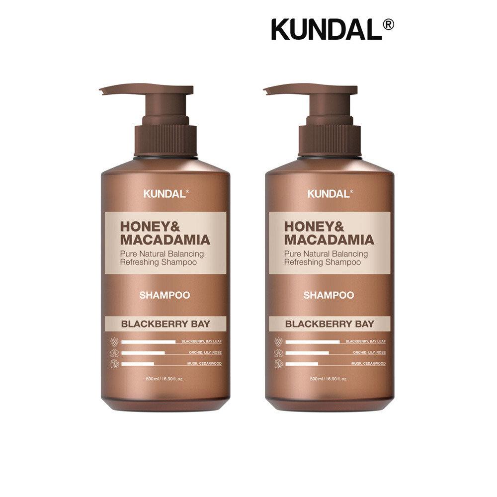 

KUNDAL Honey & Macadamia Nature Shampoo Blackberry Bay 500ml x2