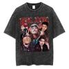 Vintage Washed Ateez Yunho Kpop Band Album 2026 TShirt Mens Women Hip Hop Loose Korean Fashion Short Sleeve T Shirt Streetwear
