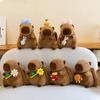 Capybara Kapibara Plush Backpack Cute Girl Student Children Plush Doll Gift