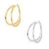 925 Sterling Silver Nostril Piercing Jewelry 18K Gold Plated Cartilage Hoop Fashion Ear Clip  Women