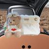 Car Bear Plush Tissue Box Animals Car Seatback Napkin Supplies Car Animals Bear Facial Tissue Container for Car Home Rvs Trucks