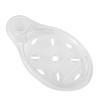 Transparent Round Acrylic Soap Dishes Box Holder Lifting Rod Bathroom Accessories