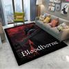 3D B-Bloodborne-S Classic Video Game Cartoon Carpet Rug Art for Room Decor Sofa Halloween Gifts Fans Area Rug Non-slip Floor Mat